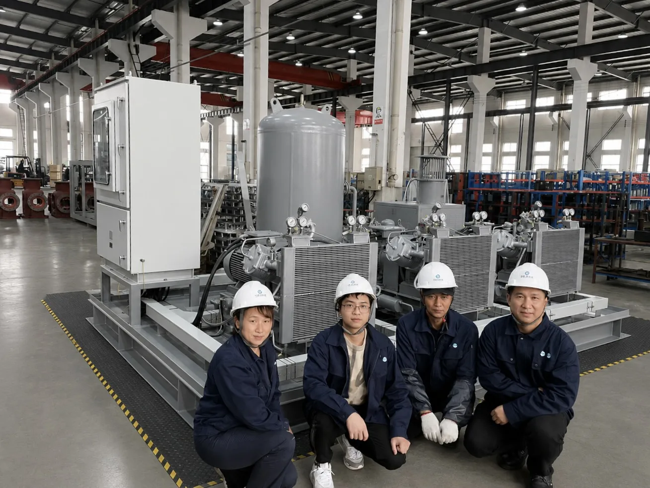 AGT-7B offshore platform project compressor support